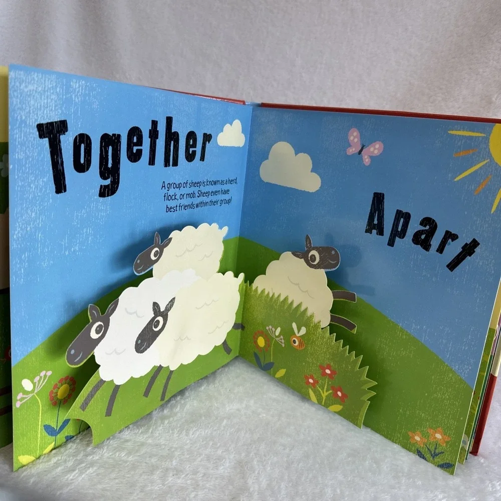 Farm POP Scholastic Pop Up Book Ages 3‎ Up Interactive Learning Fun
